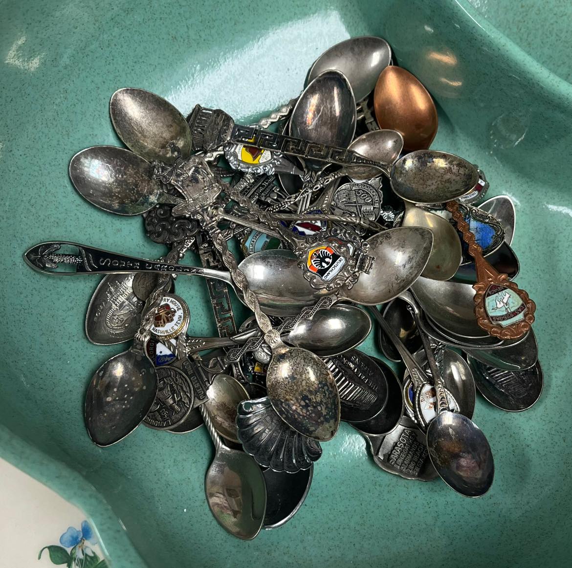 Rag and Ribbon - Souvenir spoons added to my booth at Esther 4-14 ...