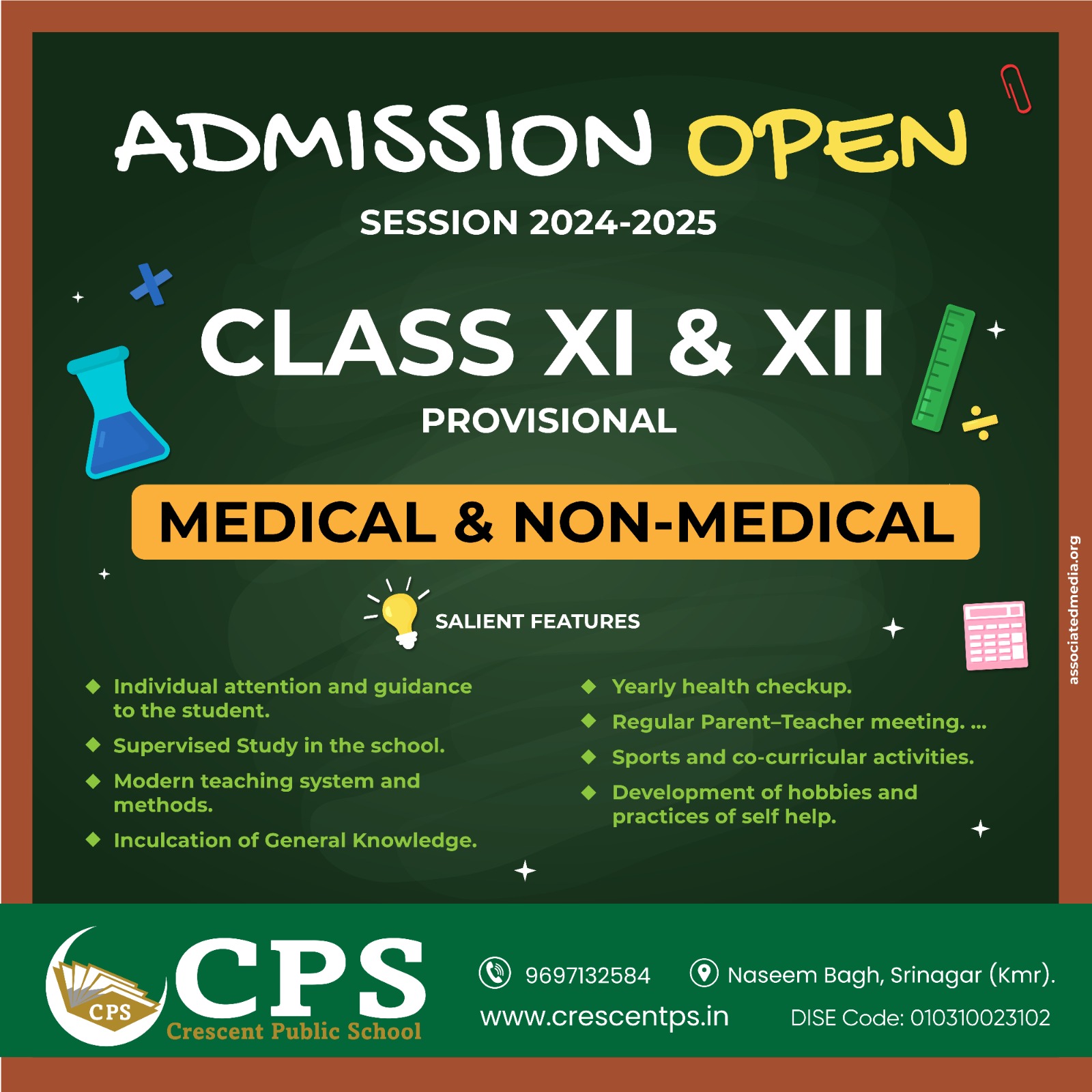 Crescent - “📢 Admissions Open! 📢 Crescent Public School invites ...