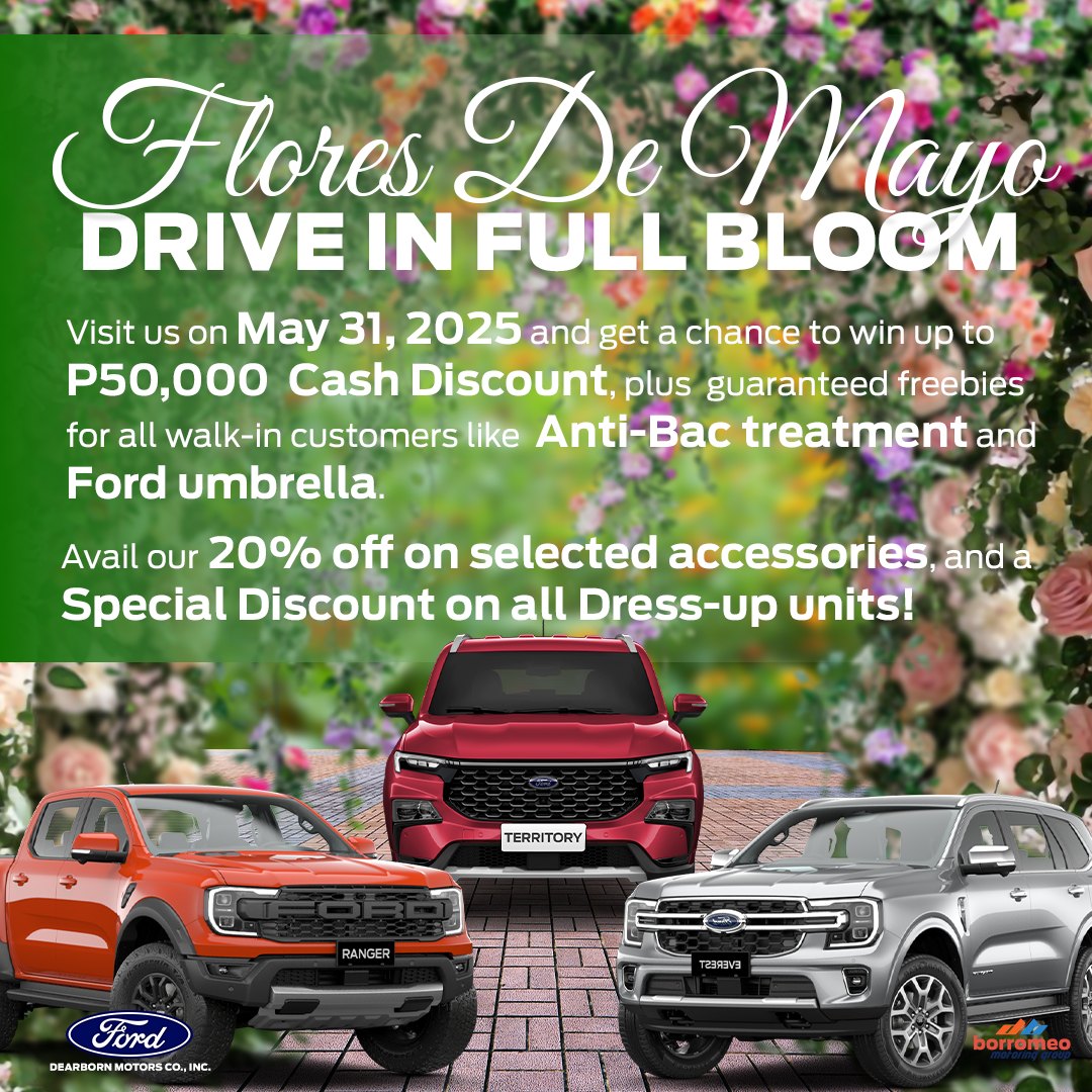 Ford - 🌸 Flores De Mayo in Full Bloom at Ford! 🌸 Celebrate the season ...