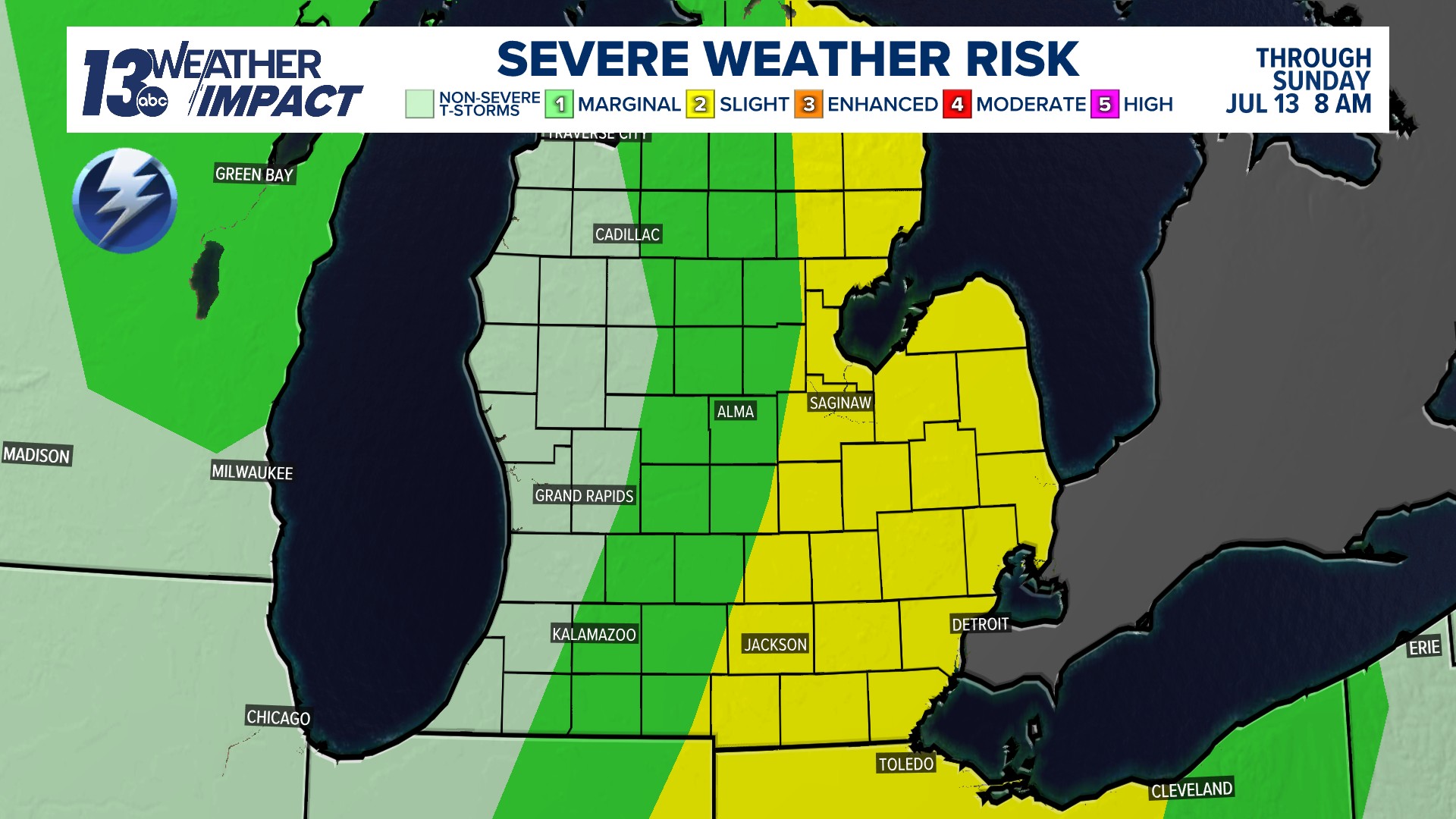 Anna - Here is the latest update from the Storm Prediction Center. The ...