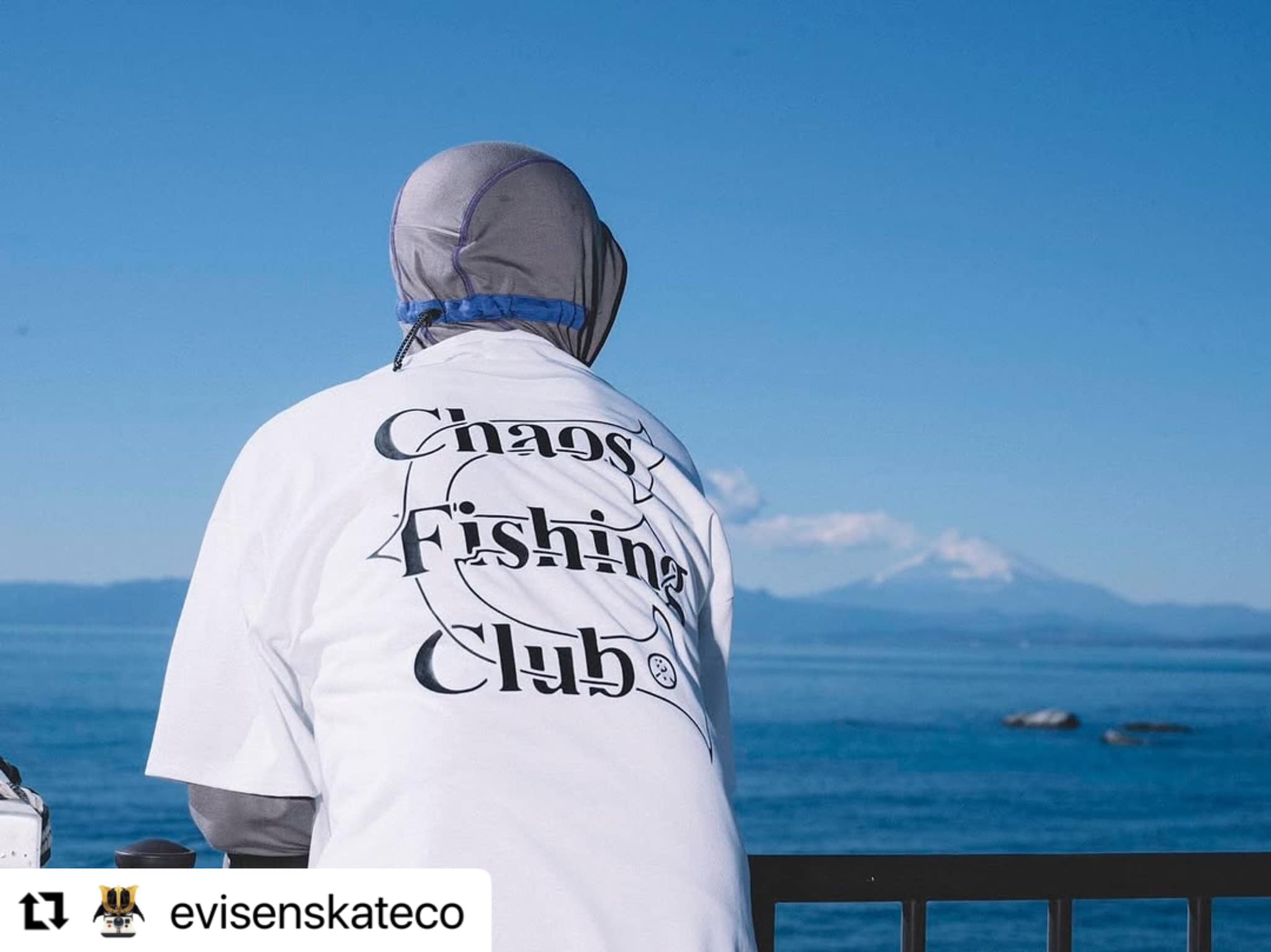 Evisen Skateboardsゑ x Chaos Fishing Club SS/2025 Collection 