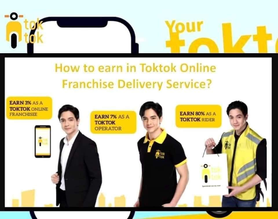 Toktok PH - Online Franchise - 3 Easy Steps Para Maging Poging Toktok ...