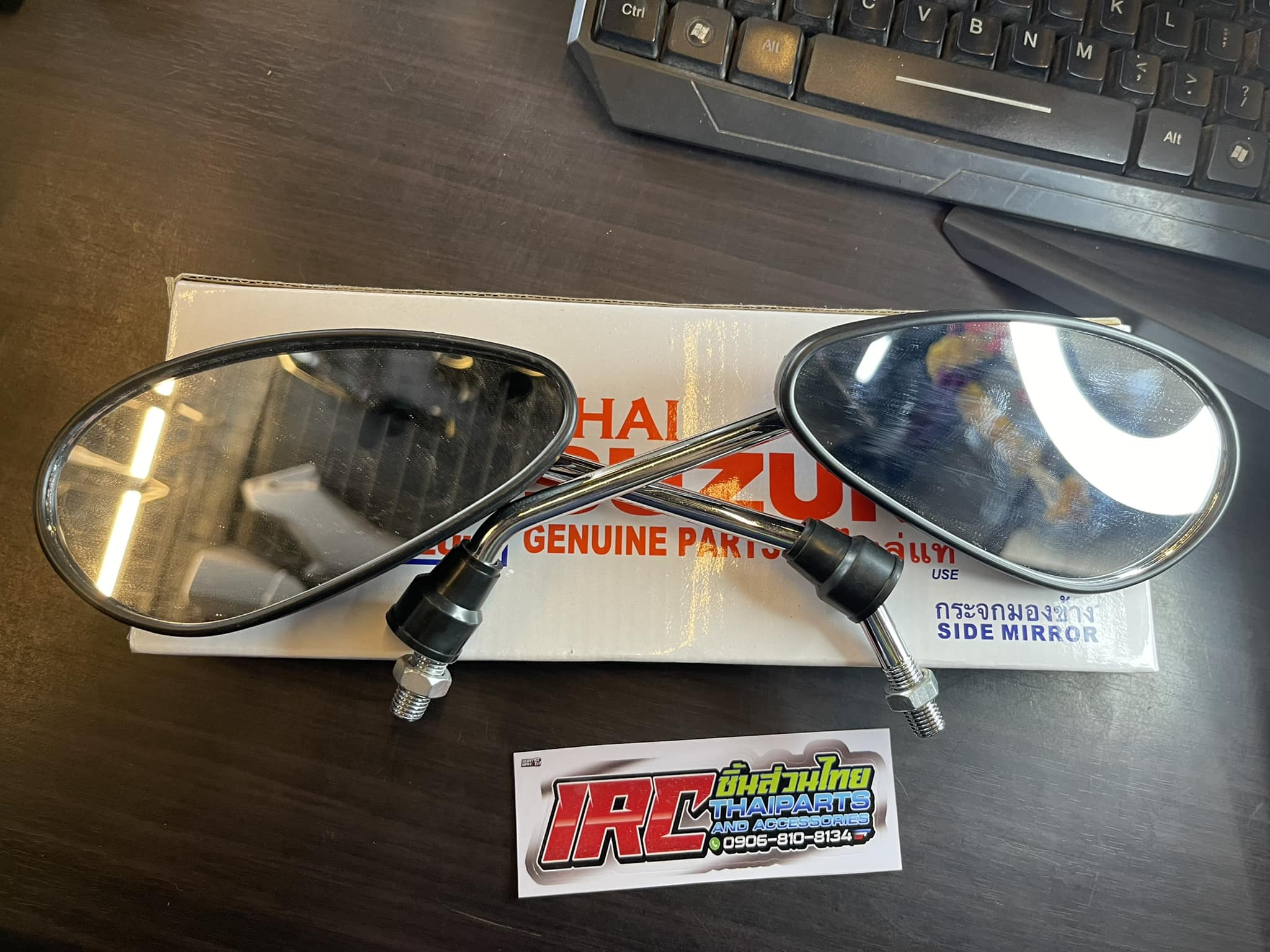 CHROME STEM SIDE MIRROR for... - IRC Thai Parts & Accessories | Facebook