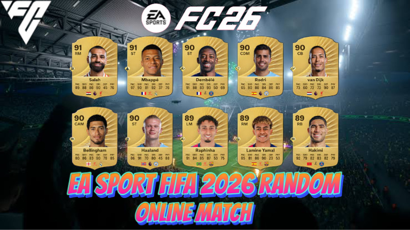 EA SPORTS FIFA 2026 online football match with random players