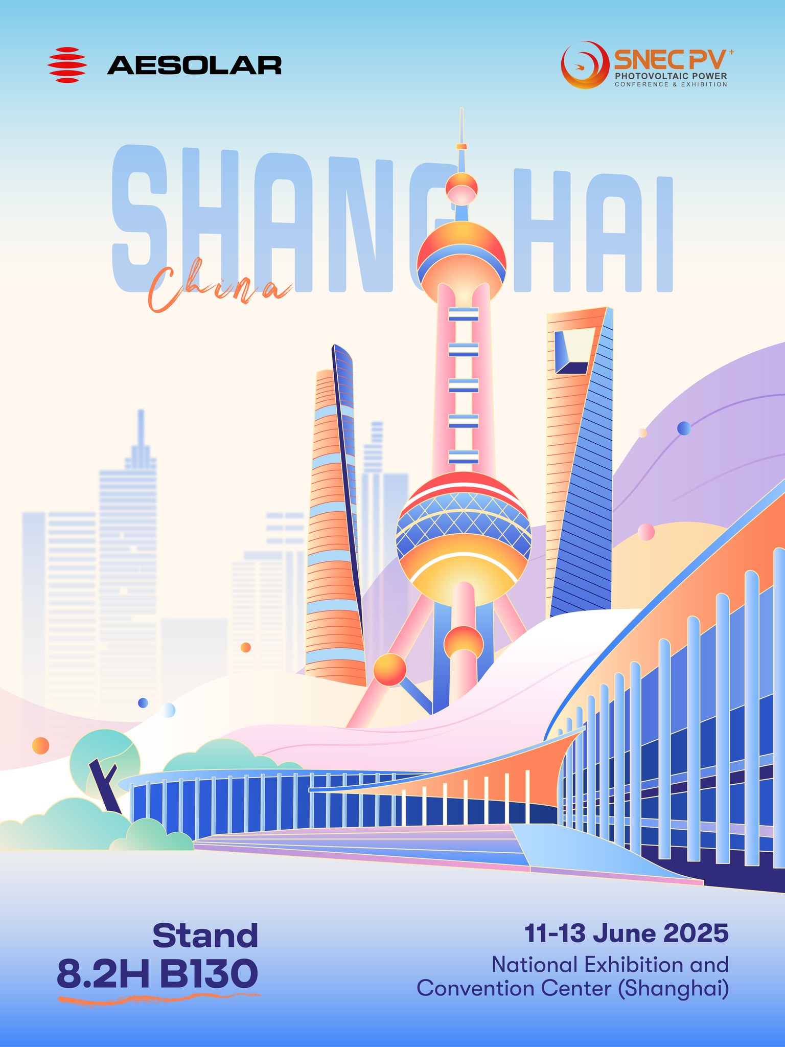 AE - 💡 AESOLAR is heading to SNEC PV+ 2025 in Shanghai! Join AESOLAR at ...