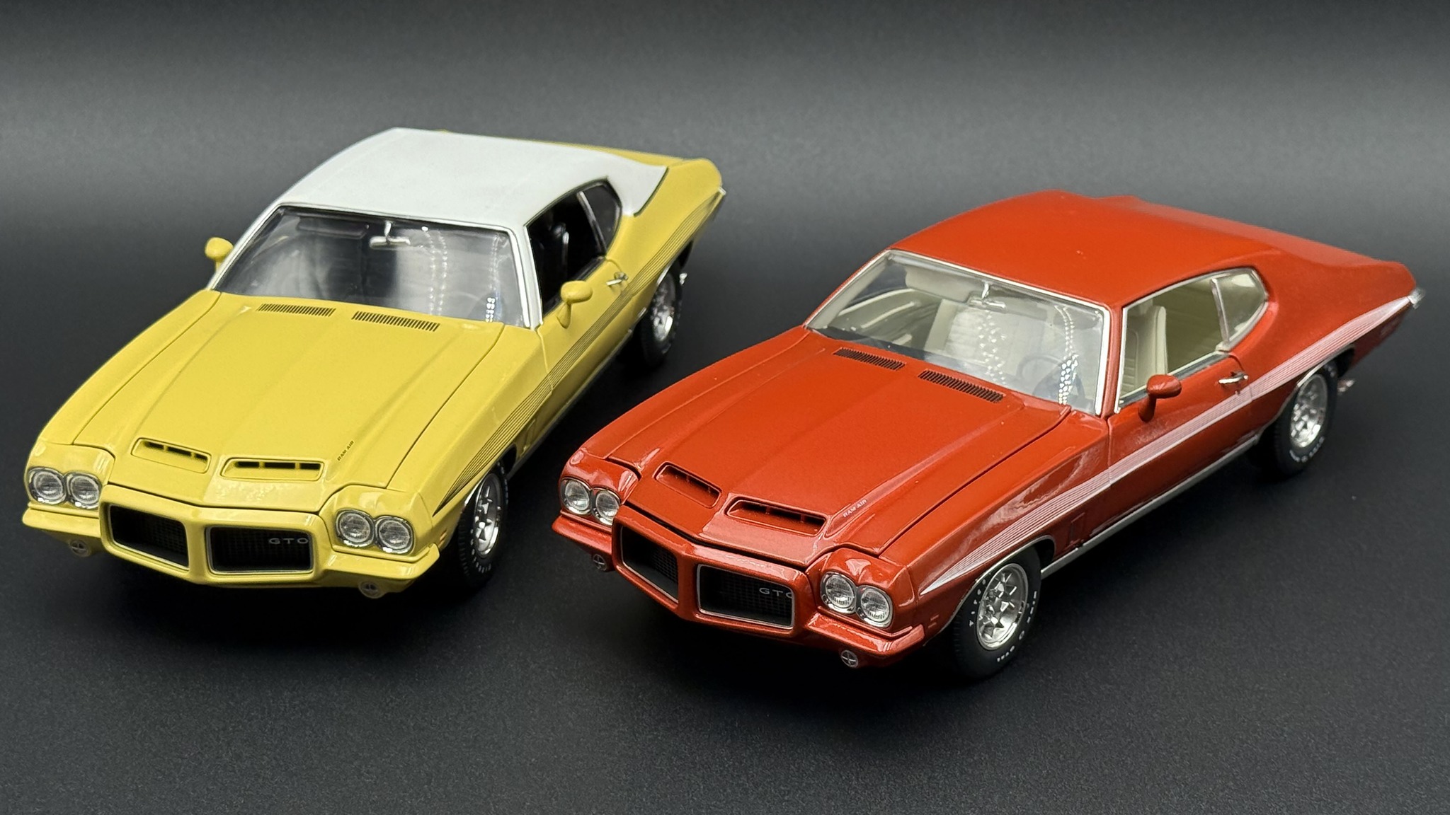 1972 Pontiac GTO Lemans diecast model cars
