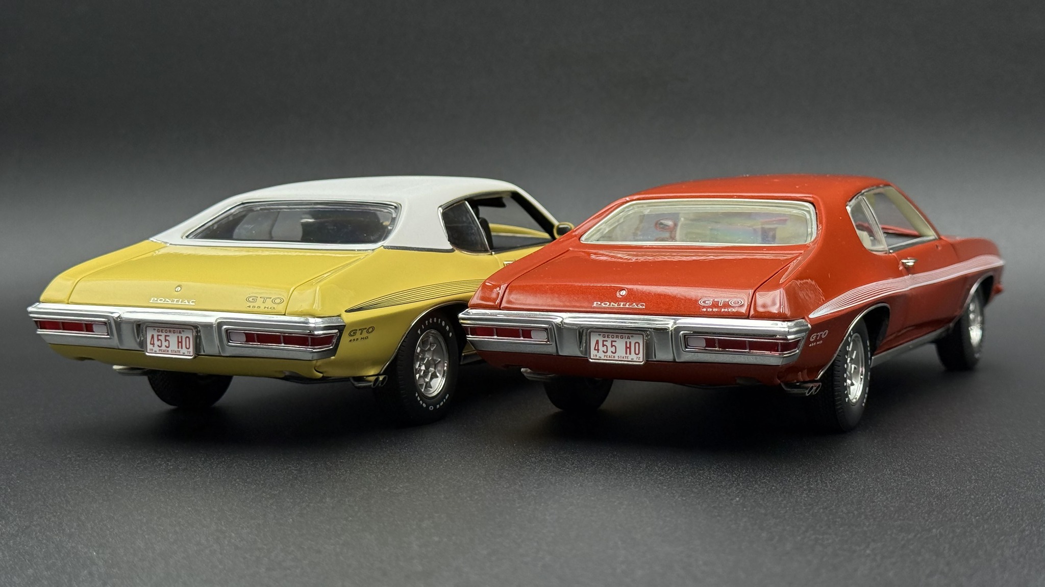 1972 Pontiac GTO Lemans diecast model cars