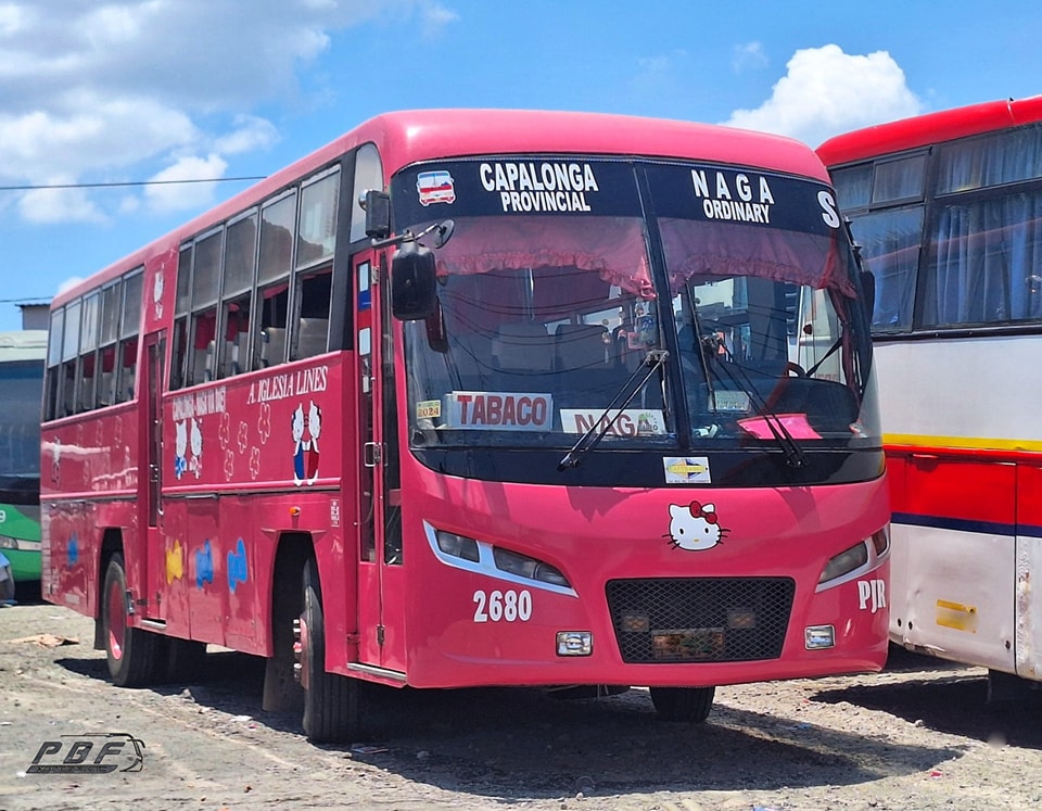 Pinoy - Pink Daewoo to Tabaco A. Iglesia Lines 2680 •Santarosa ...