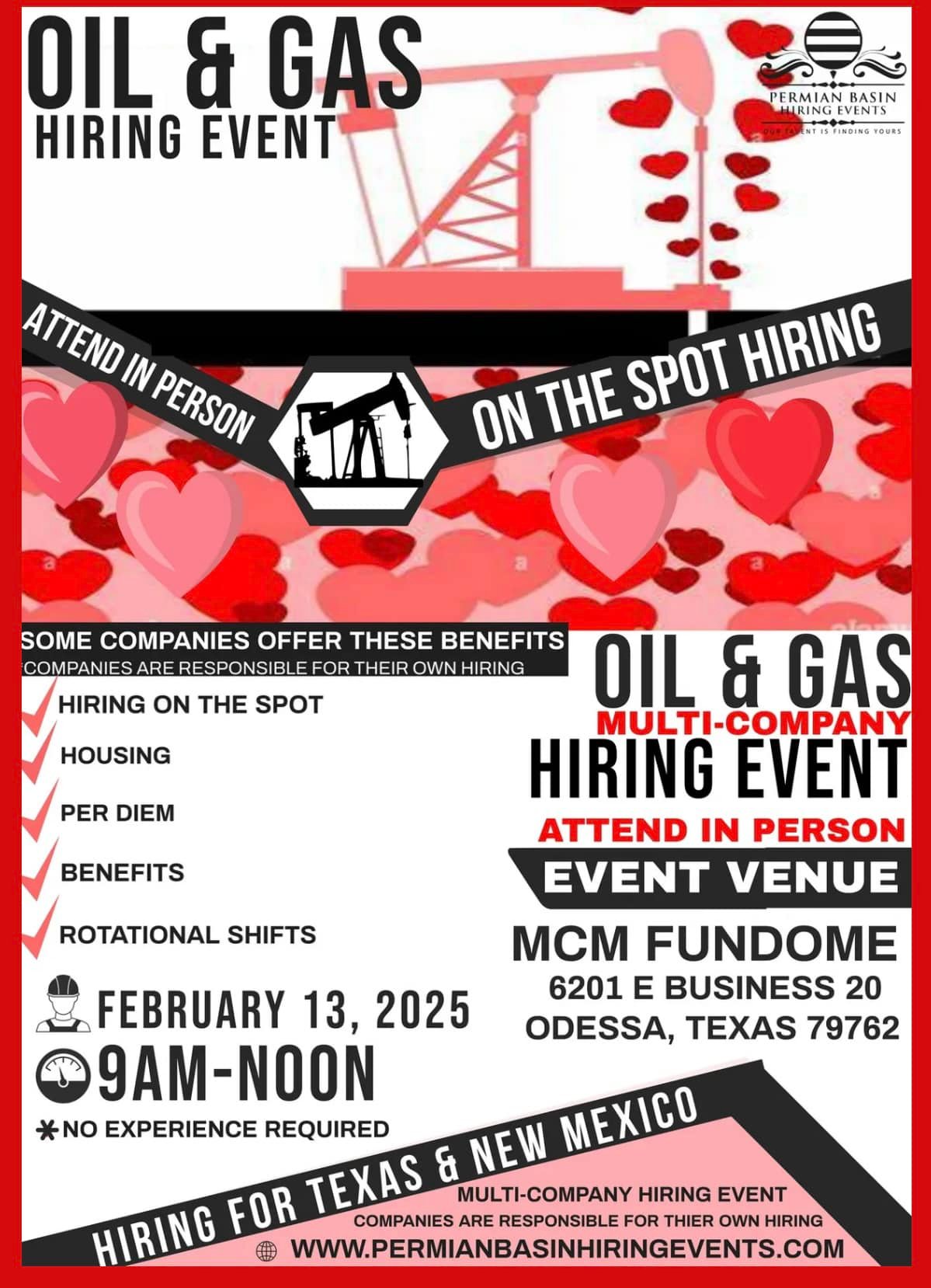 Permian Basin Hiring Events & Permian Basin Event Planning - Oil & Gas ...