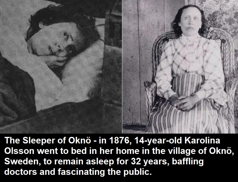 SHE'll SLEEP 『Years』 『Days』 SHE SLEPT FOR 9 YEARS… NO ONE COULD WAKE HER 🛌 In 1871, a girl