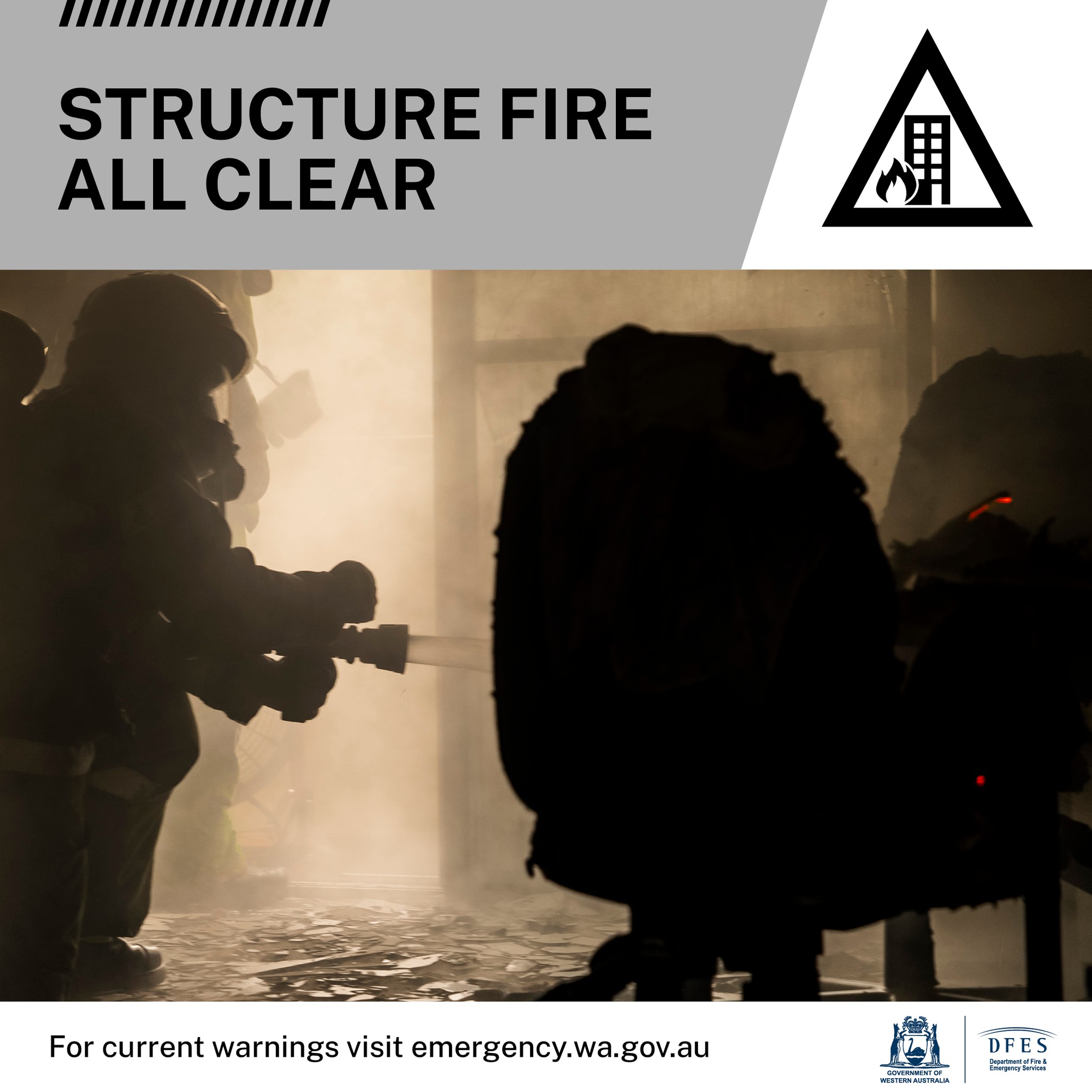 Department - Structure Fire All Clear in INNALOO in the CITY OF ...