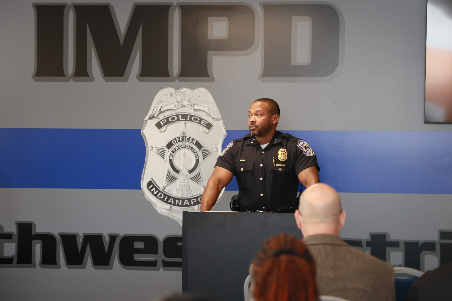 IMPD - Dedication and loyalty. Today IMPD Assistant Chief Wolley had ...