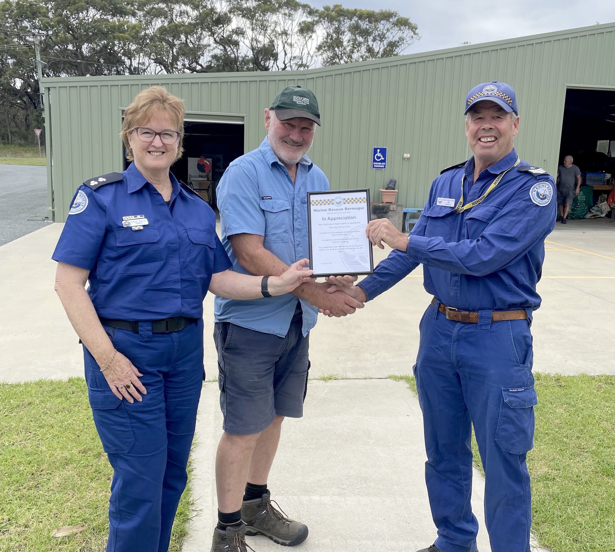 Marine - MR Bermagui is very grateful to all our supporters and ...