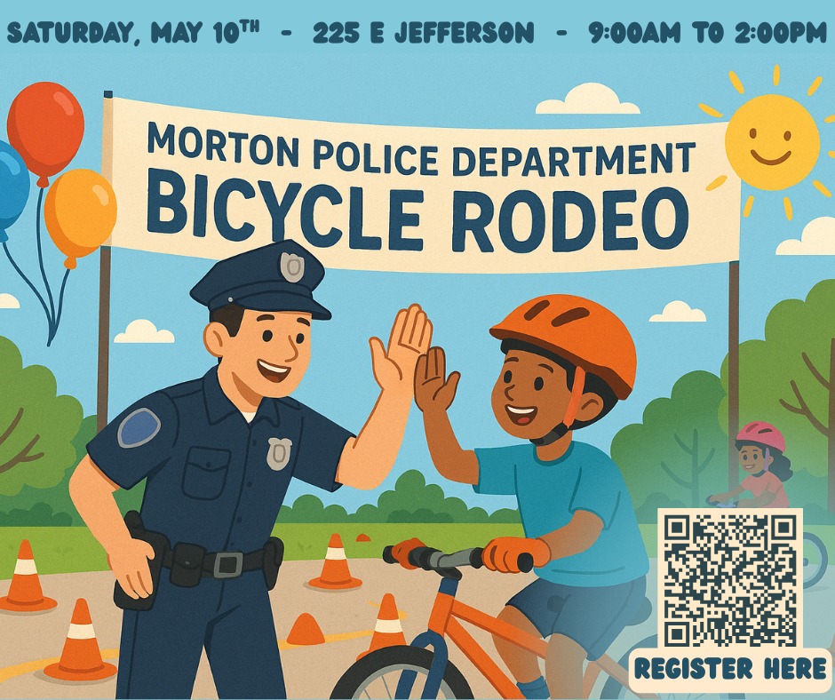 Morton - 🚴‍♂️ Bicycle Rodeo!! 🚴‍♀️ Get ready for a day of fun, learning ...