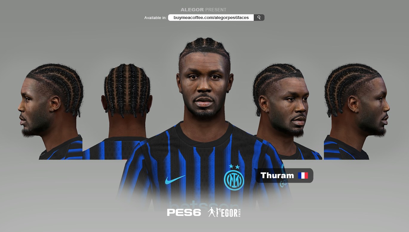 Alegor - First Face with new Cornrow modell SHP Kit: @Villapilla Kits ...