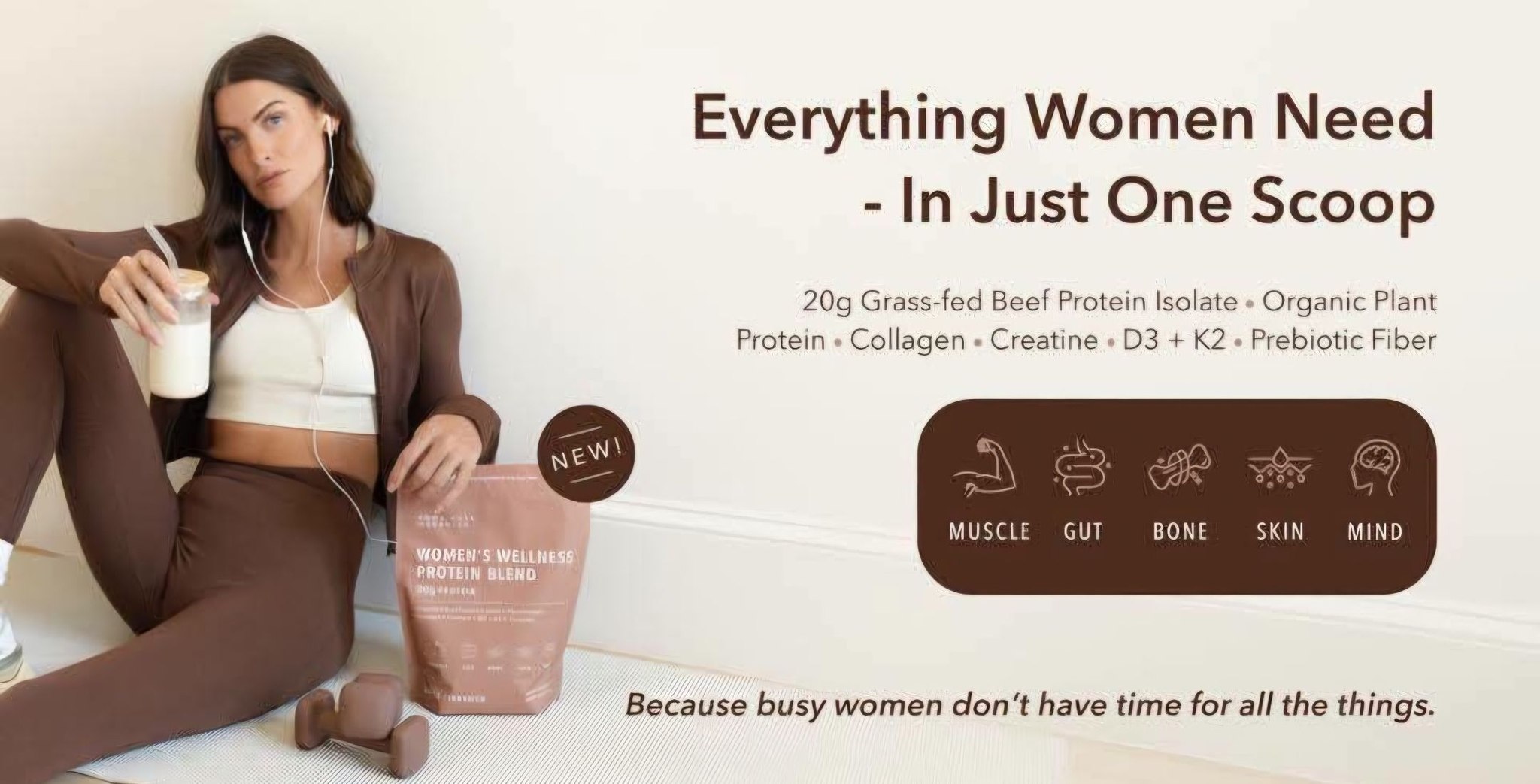 Rowe Casa Women's Wellness Protein Blend at ZX