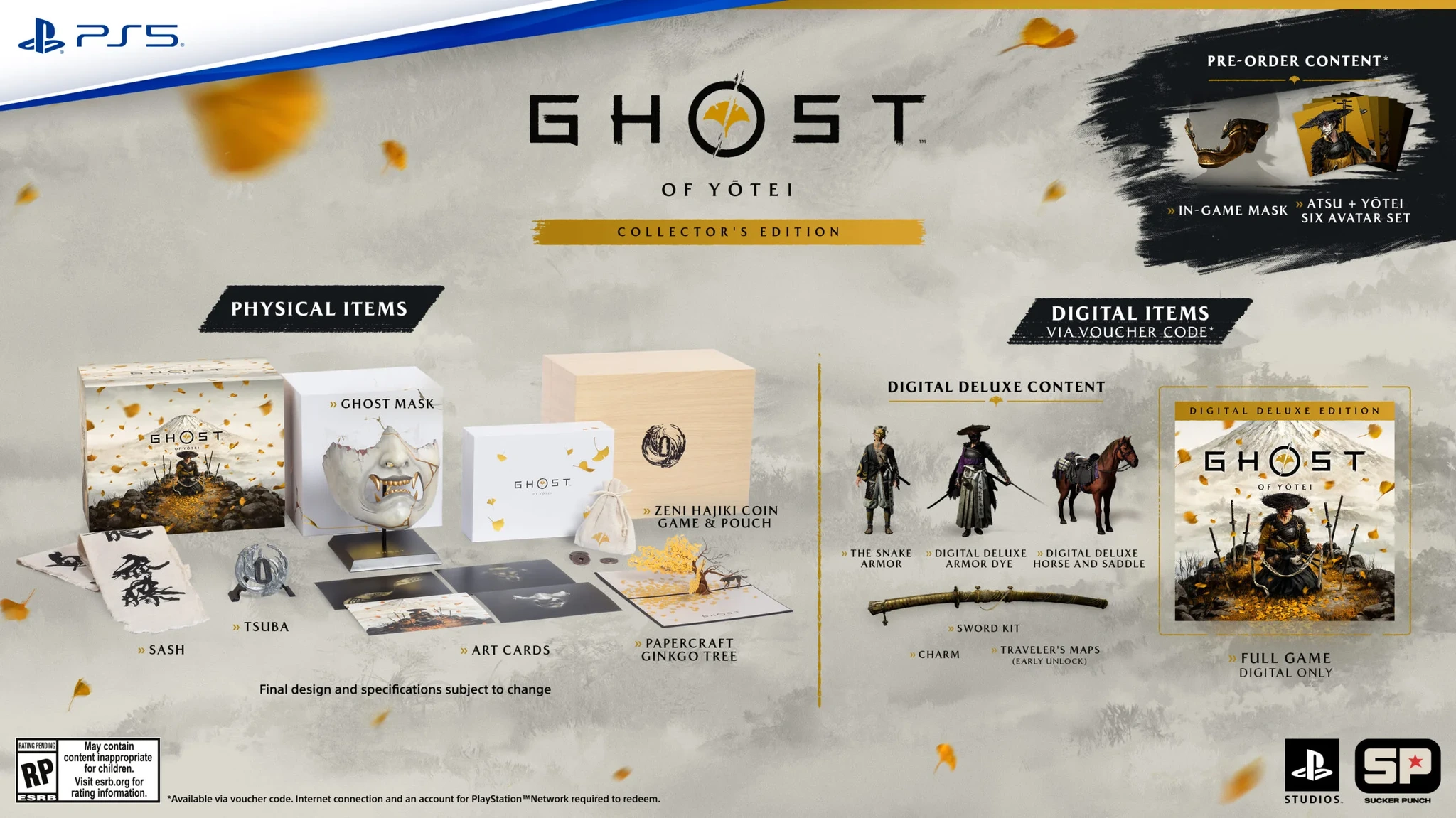 Ghost of Yotei PS5 Collector