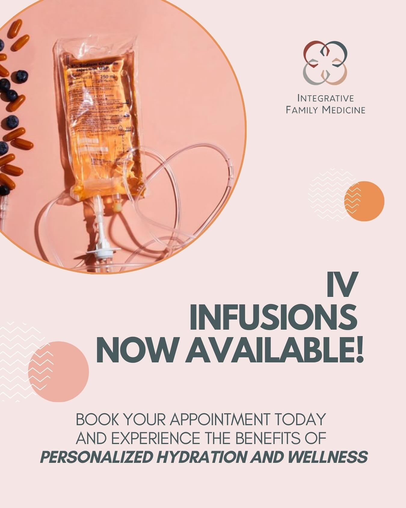 💧 Great news—our IV... - Integrative Family Medicine of Iowa | Facebook