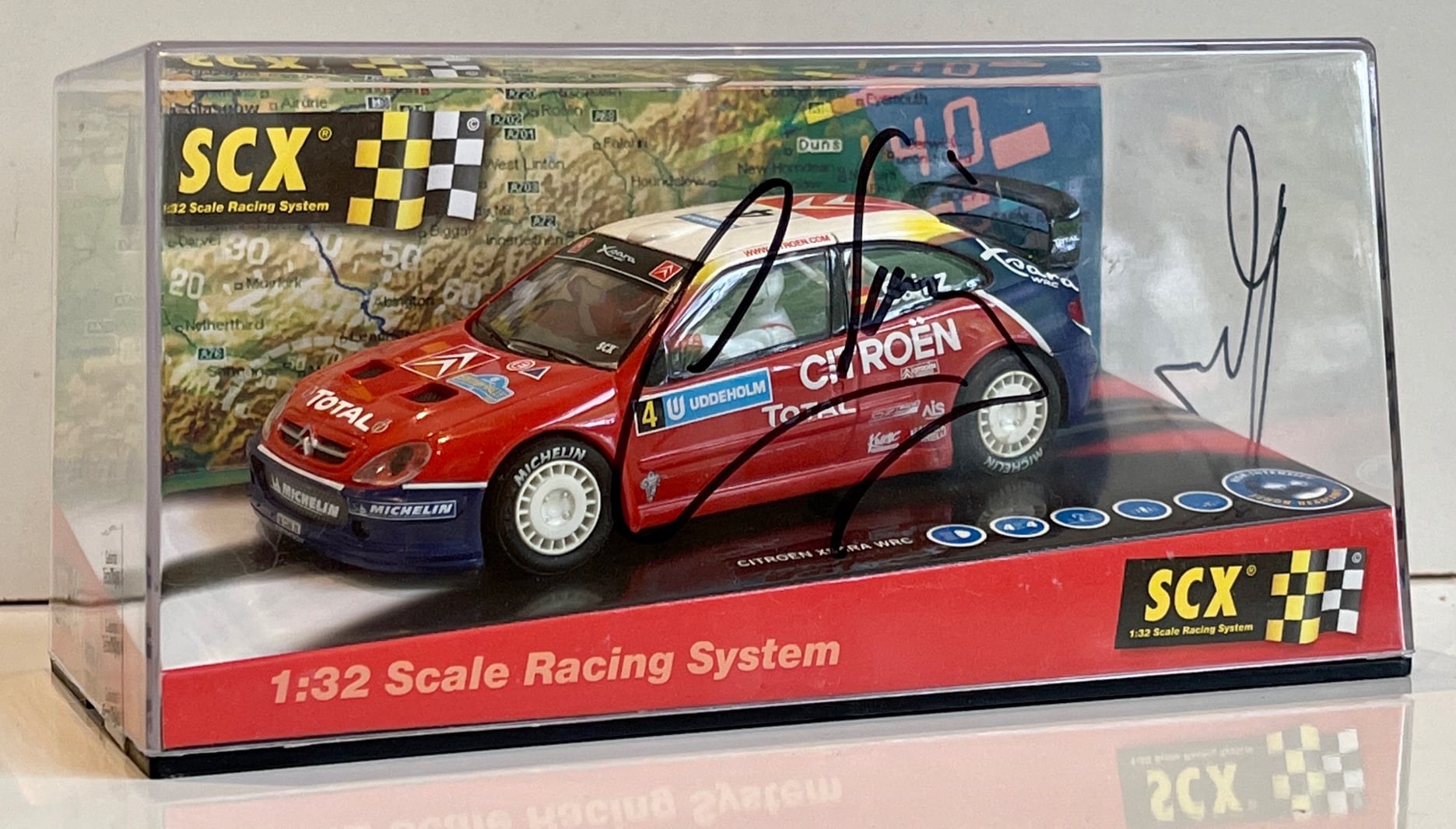 SCX スロットカー Citroën Xsara WRC 1/32 ミニカー For Sale 1:32 Citroen Xsara WRC - Swedish Rally 2004 Carlos Sainz
