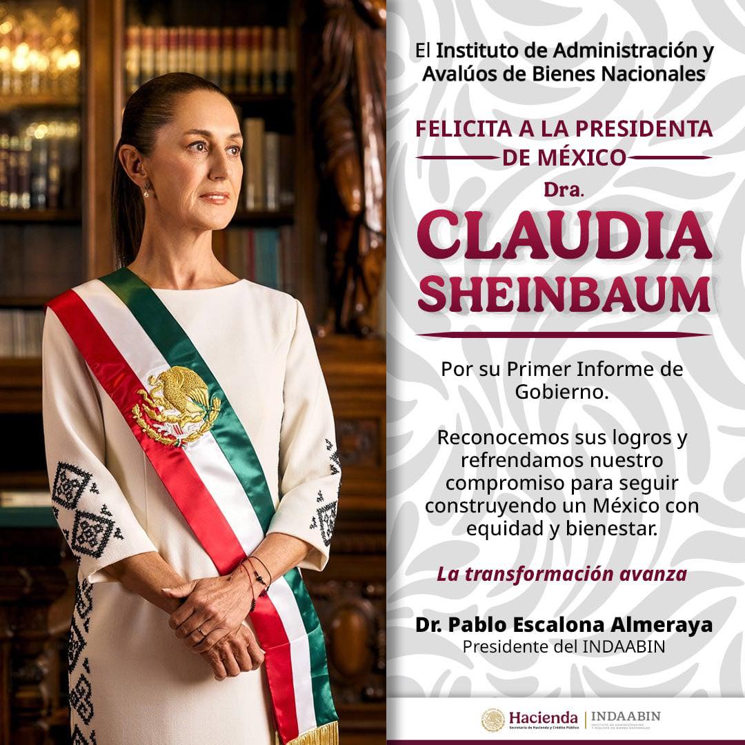INDAABIN, Instituto de Administración y Avalúos de Bienes Nacionales ...