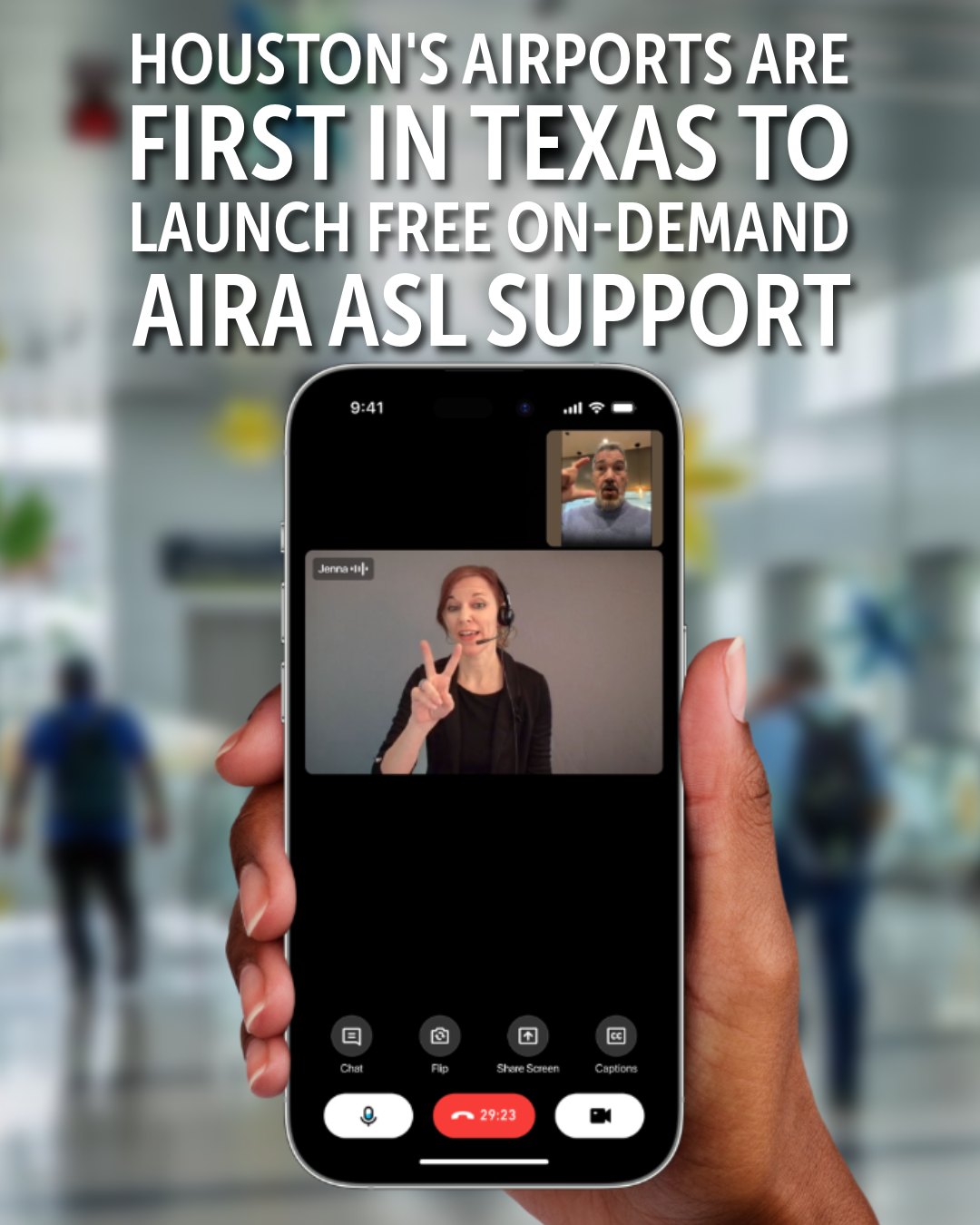 Houston - We're proud to be the first airports in Texas to offer free ...