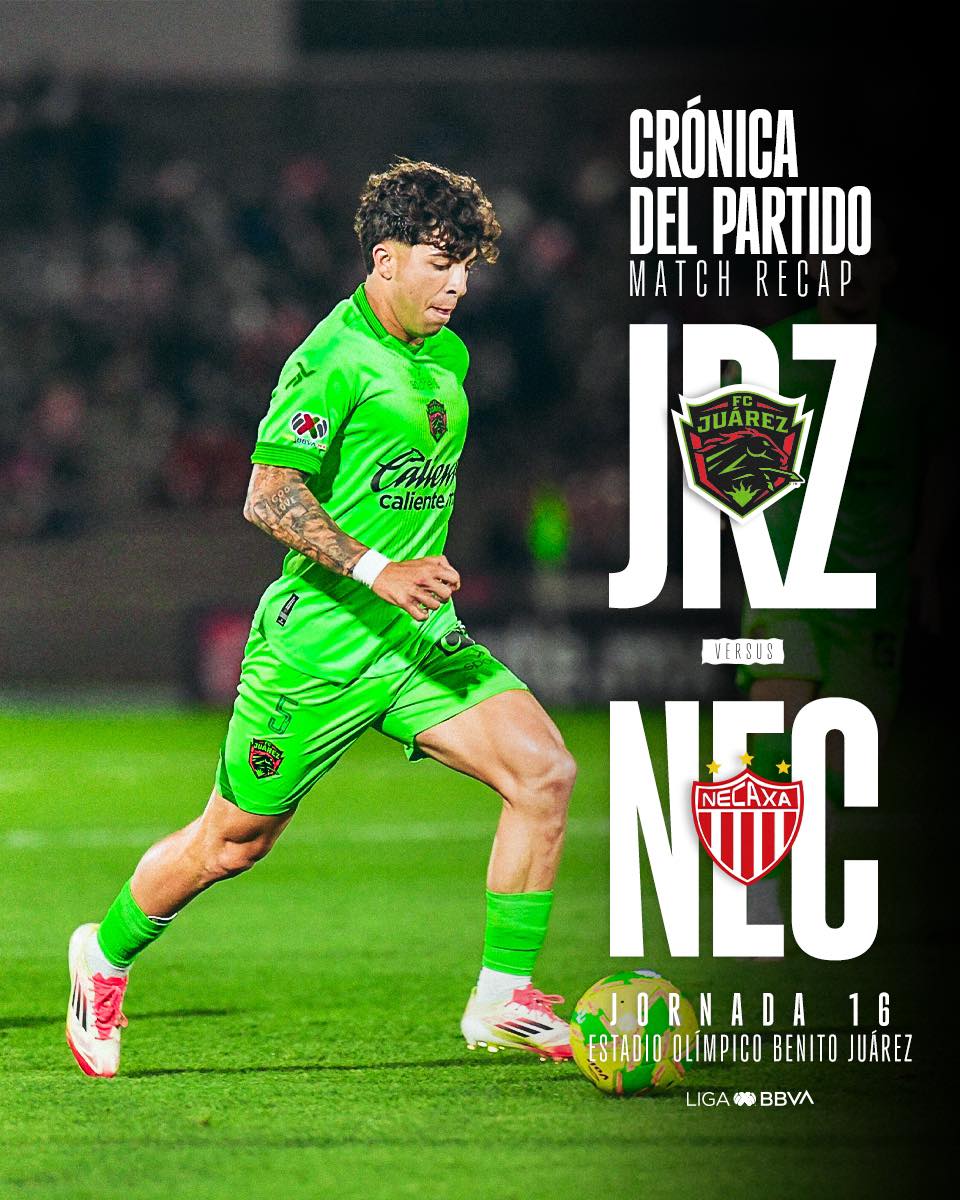 FC - 🌐📲 | Crónica del partido FC Juárez 🐎 Vs ⚡️ Necaxa Partido ...