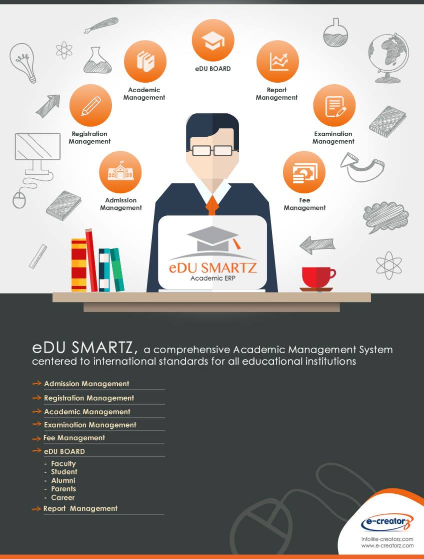 e-Creatorz - eDU SMARTZ (An Academic ERP) is yet another achievement of ...