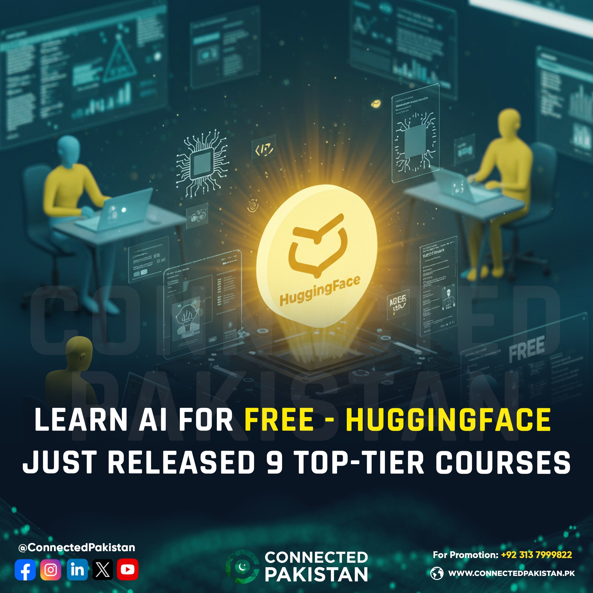 HuggingFace just released 9 FREE AI... - Connected Pakistan | Facebook