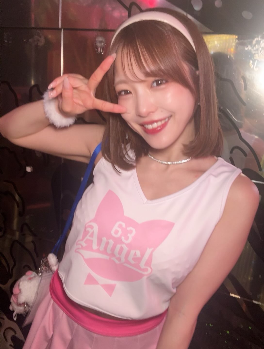 ロクサンエンジェル　ぷに　直筆メッセージ入りチェキ バーレスク東京 ぷにさん(ぷに🦭バーレスク東京) #63angel #ROKUSANANGEL #ロクサン