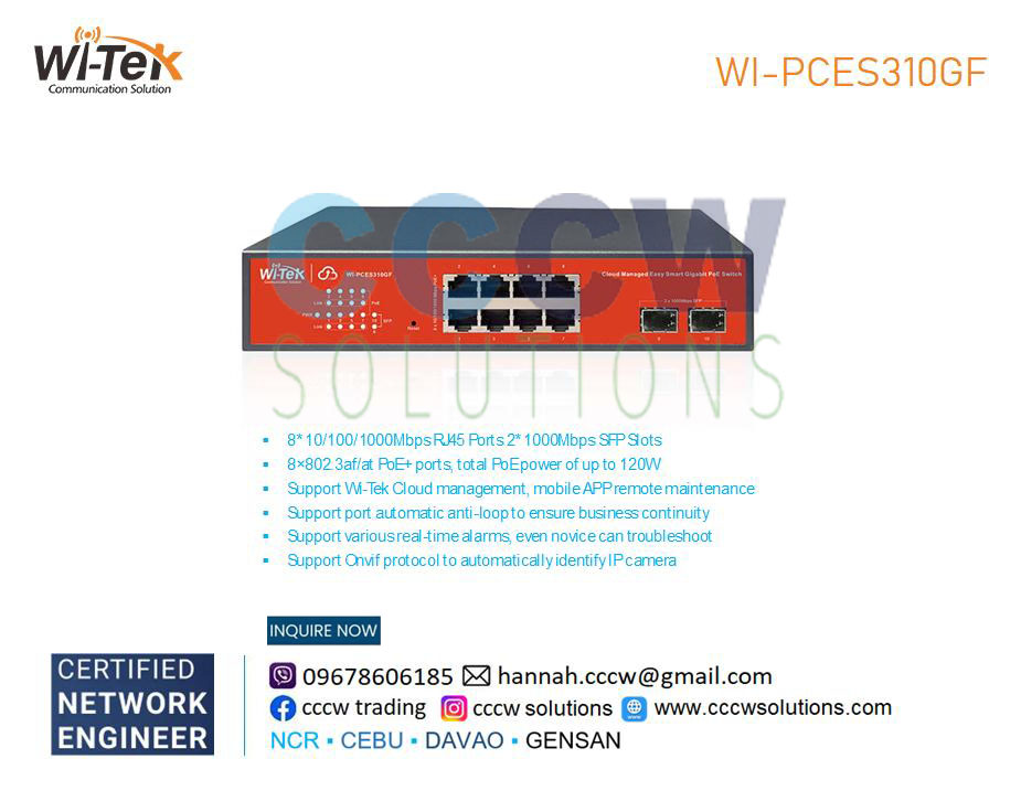CCCW Solutions - 📌10-Ports Cloud Managed Easy Smart... | Facebook