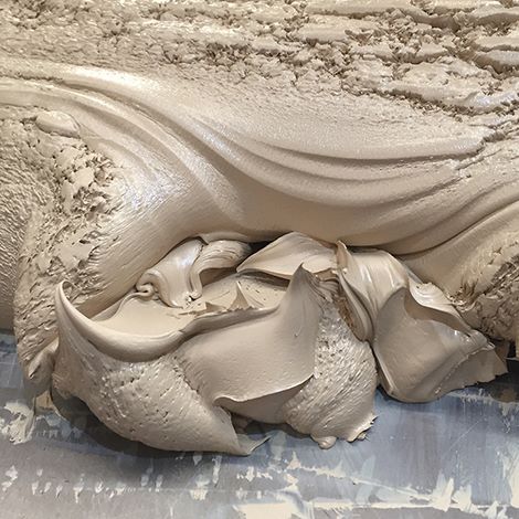 Langridge Artist Colours - Unbleached Titanium being milled this ...