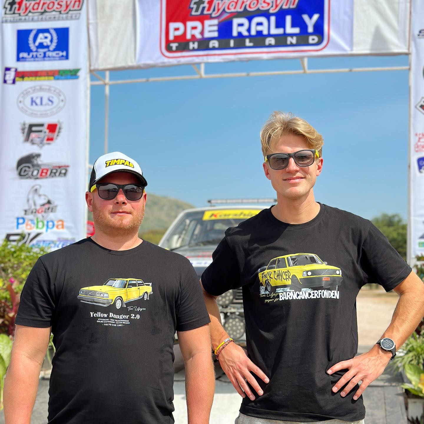 På plats i Thailand för Classic... - Tim Liljegren Rally | Facebook