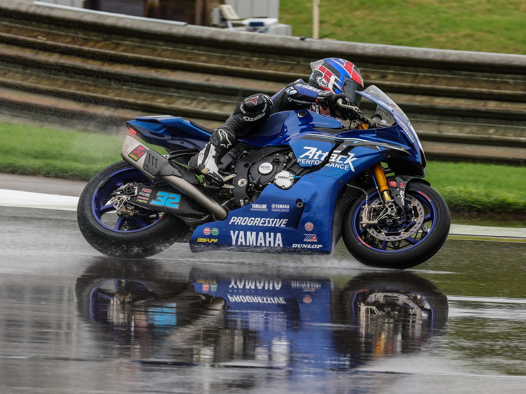 Superbike scenes from today 🌧️ 📷 Brian J. Nelson #superbike