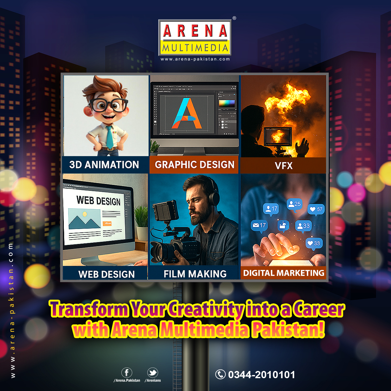Arena Multimedia Pakistan | Karachi