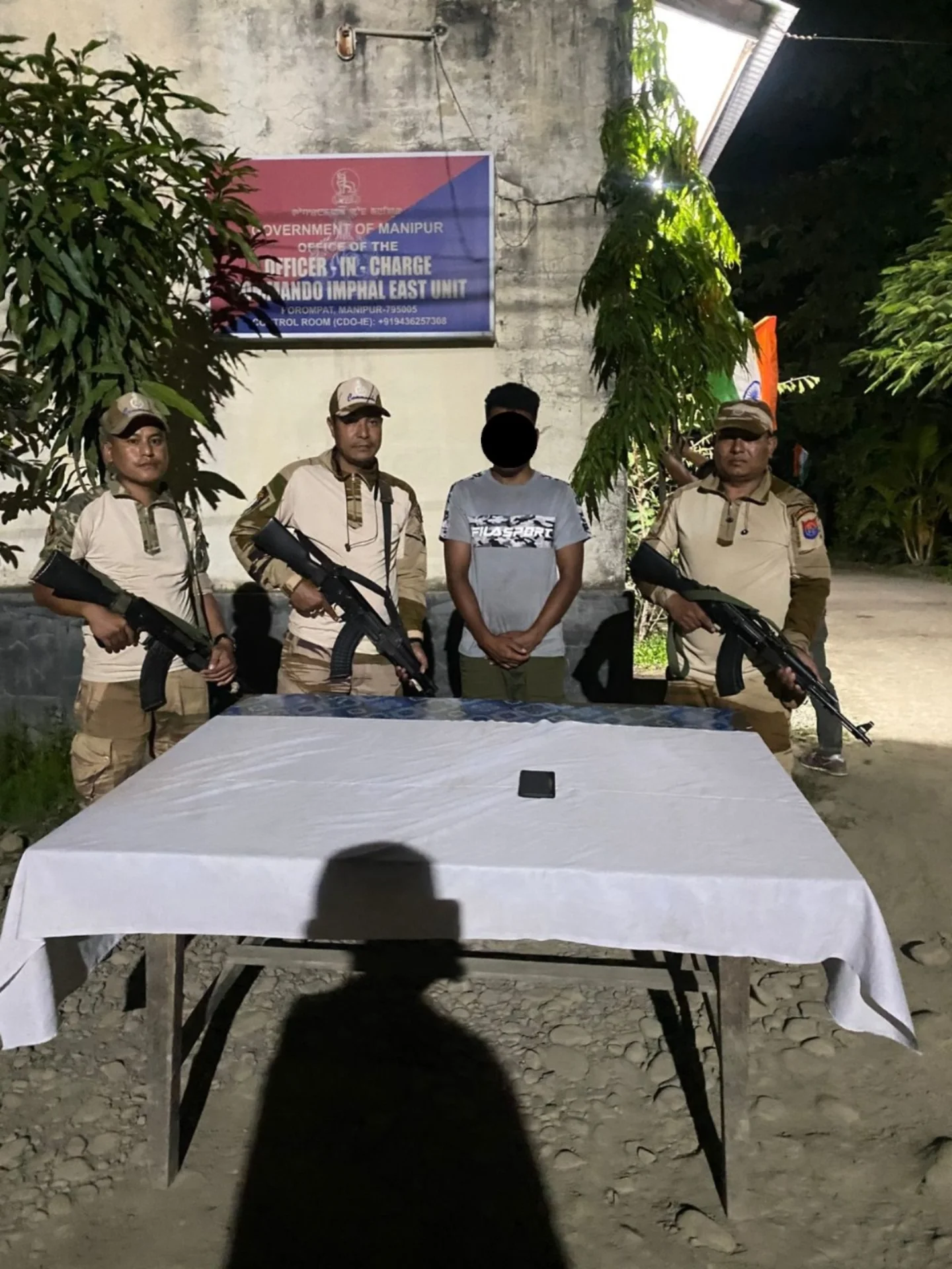 Manipur - On 05.09.2025, Manipur Police arrested a self-styled Lance ...