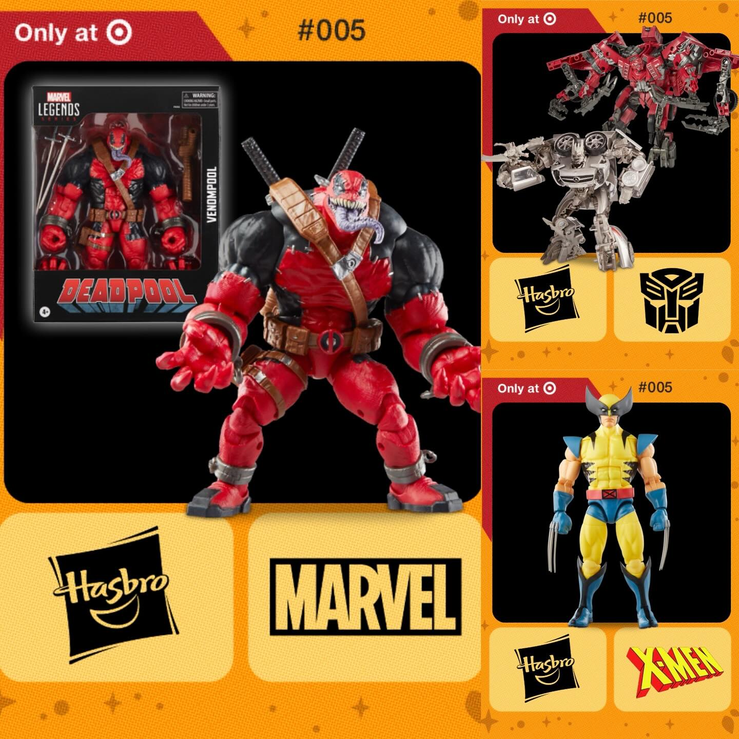 First peek at the new Venompool Marvel Legends figure! This