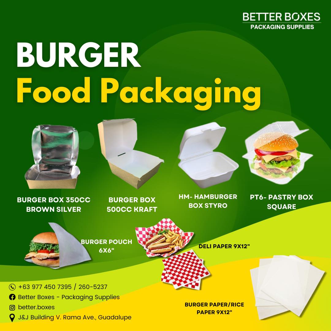 Better Boxes - Food Packaging Supplier | Cebu City