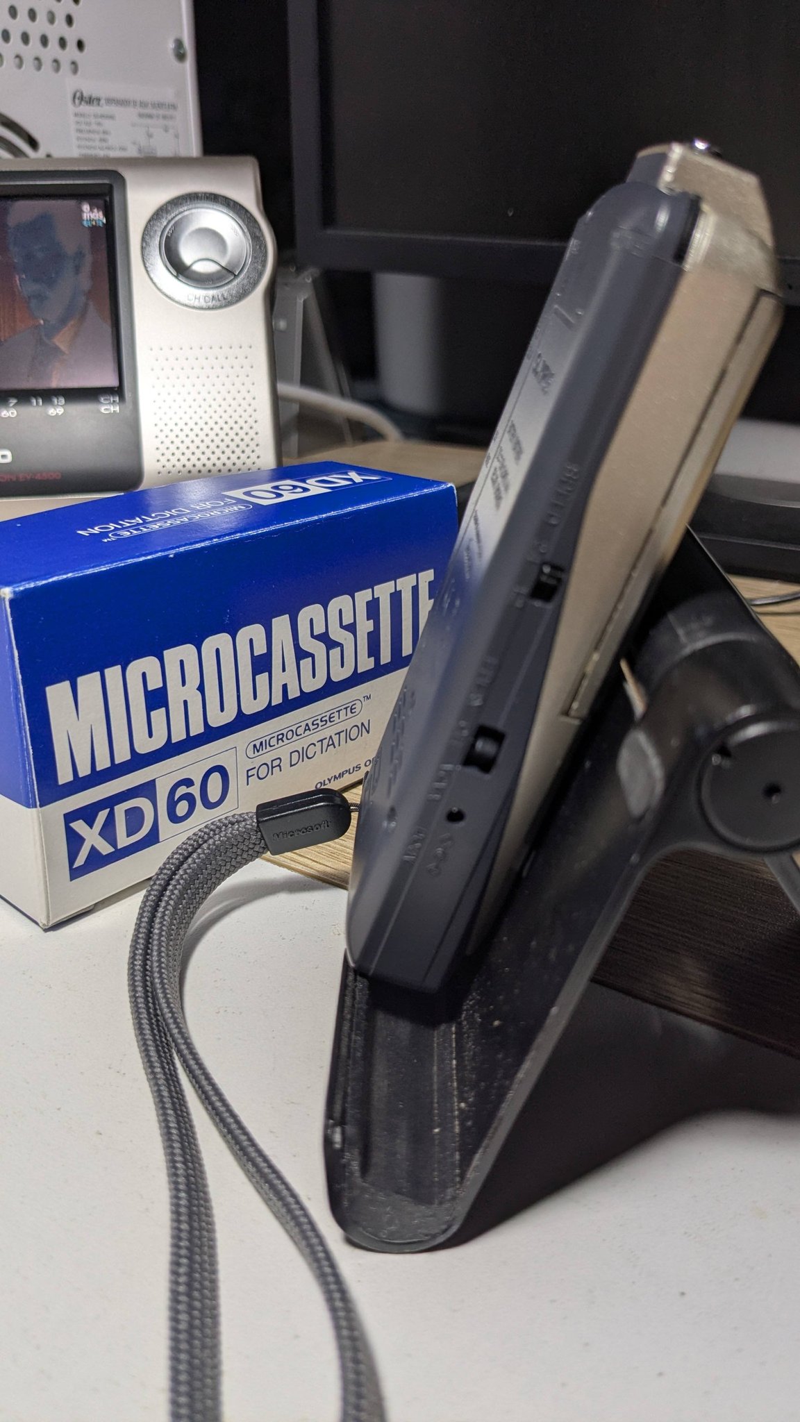 Olympus Pearlcorder J500 completely restored - Microcassette recorder