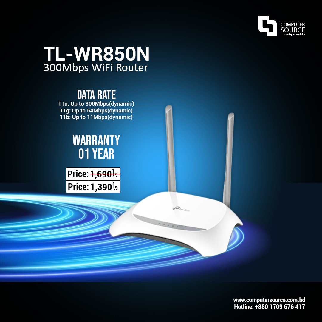 Computer - 🌐 Upgrade Your Home WiFi with TP-Link TL-WR850N! 🚀 Say ...