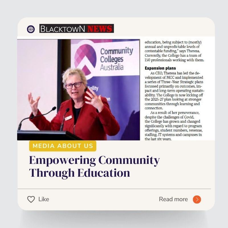 MCC - Celebrating 75 years of empowering lives through education and 10 ...