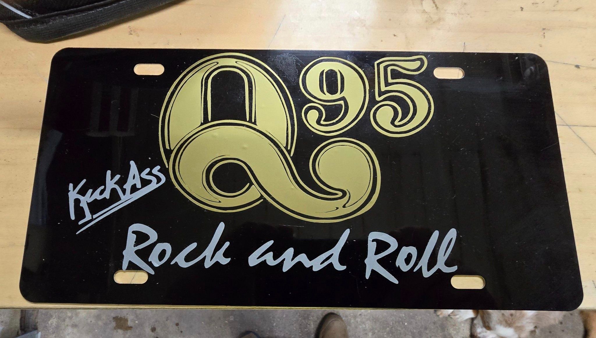 Vintage Q95 license plate - Car Emblems & License Frames | Facebook ...
