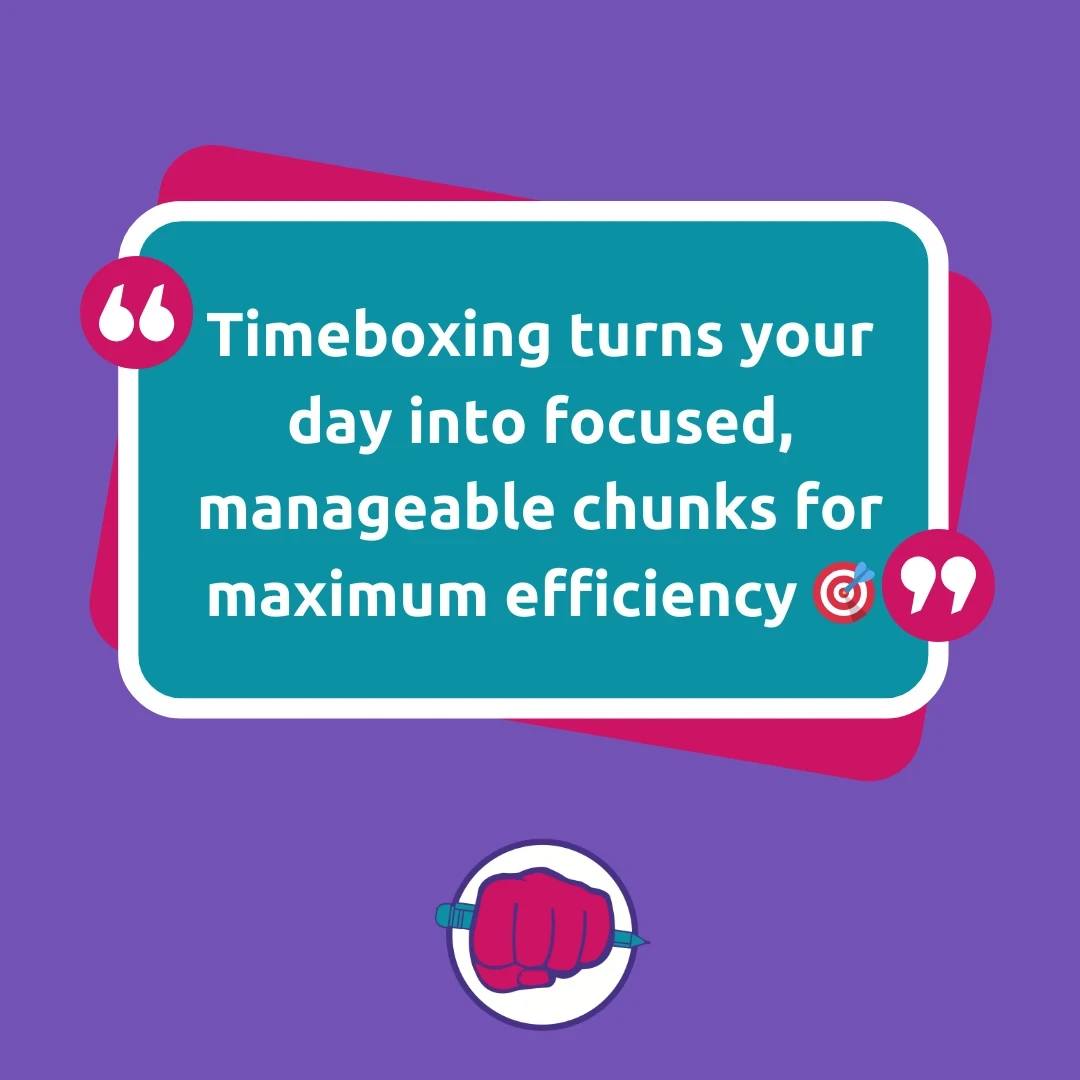 Easy - ⏰ Timeboxing lets you unleash your productivity superpowers, so ...
