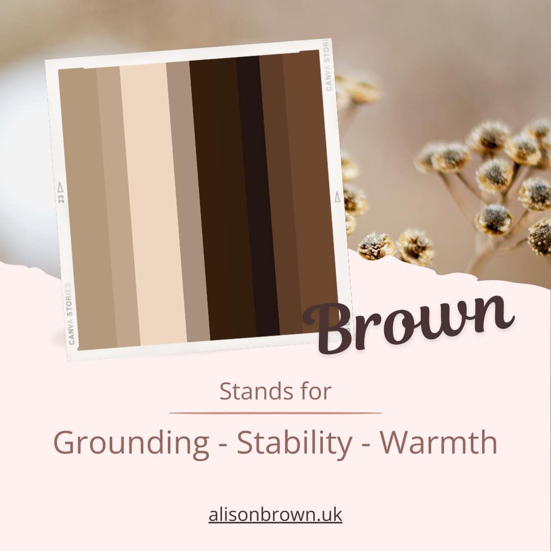 Alison - 🤎For our first ‘Colour of the Month’ for 2025, I have chosen ...