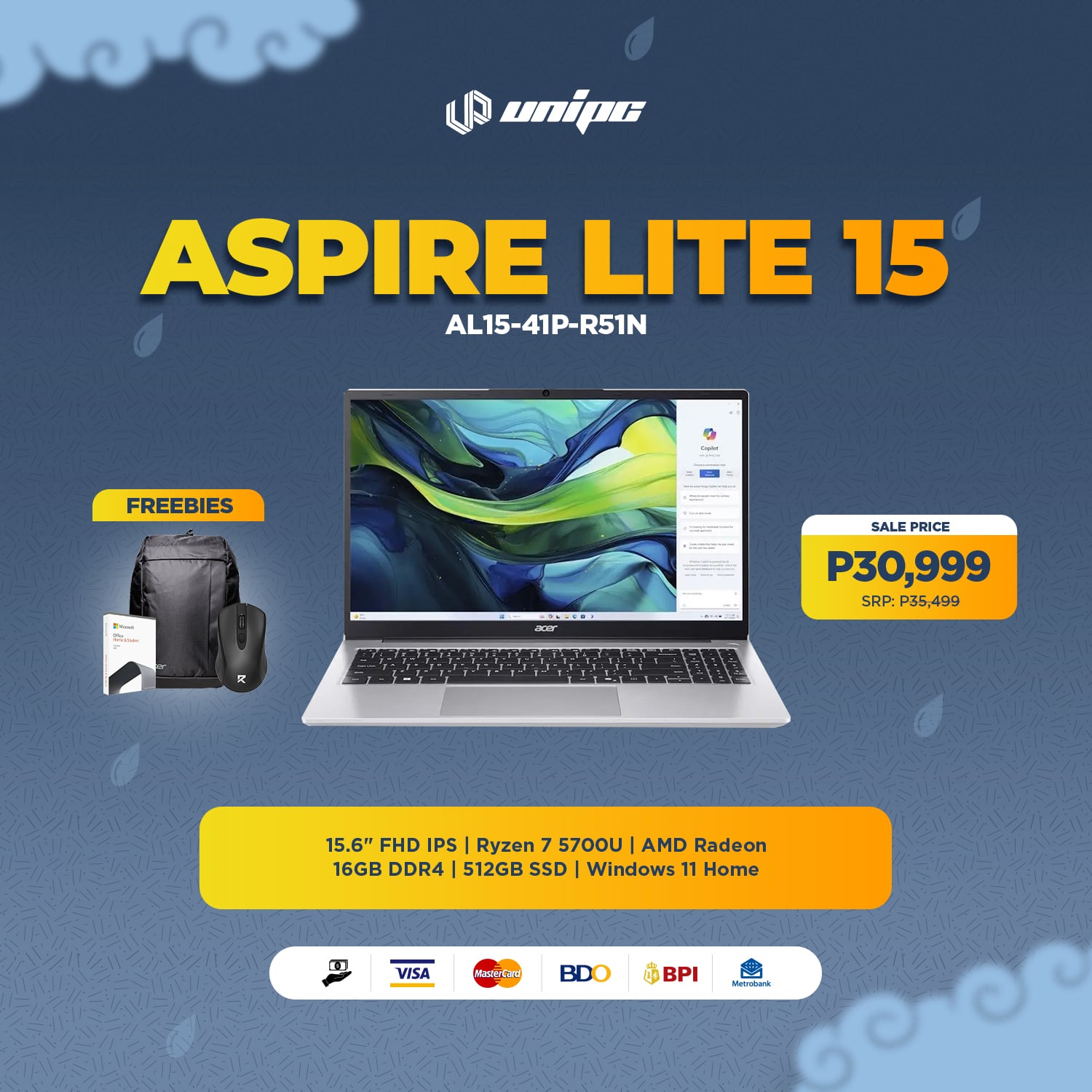 UniPC - Lightweight pero powerhouse. Level up life with Aspire Lite 15 ...