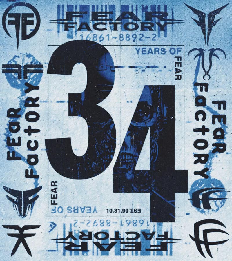 Paleface – Fear & Dagger 廃盤 新品未開封デスコア Dino - 34 Years Of Fear On October 31st 1990 Fear Factory was born