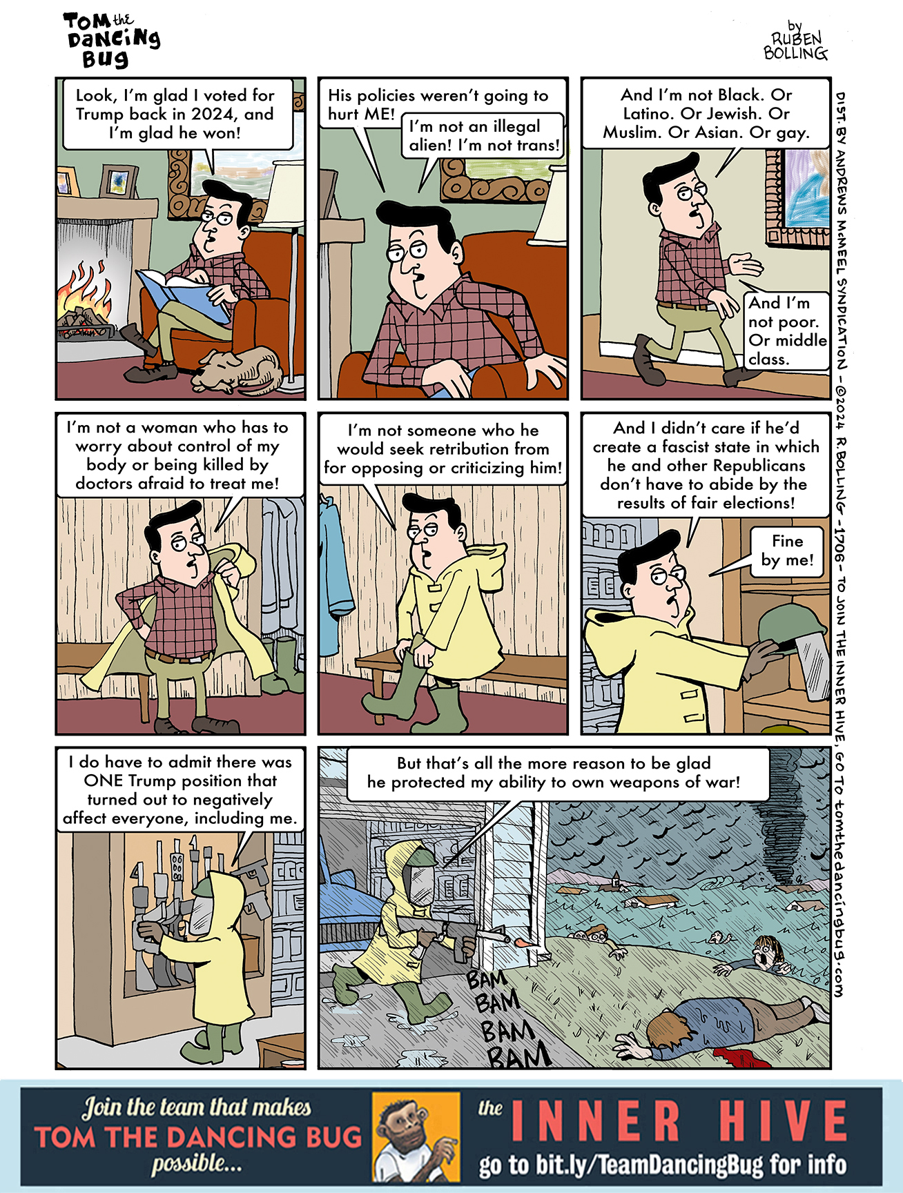 🔵 This week's Tom the Dancing Bug... - Tom the Dancing Bug | Facebook