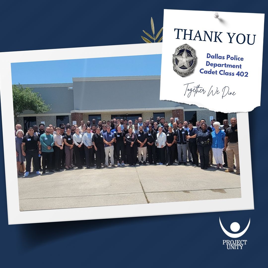 Project Unity - Congratulations to @dallaspd Class 402 on... | Facebook