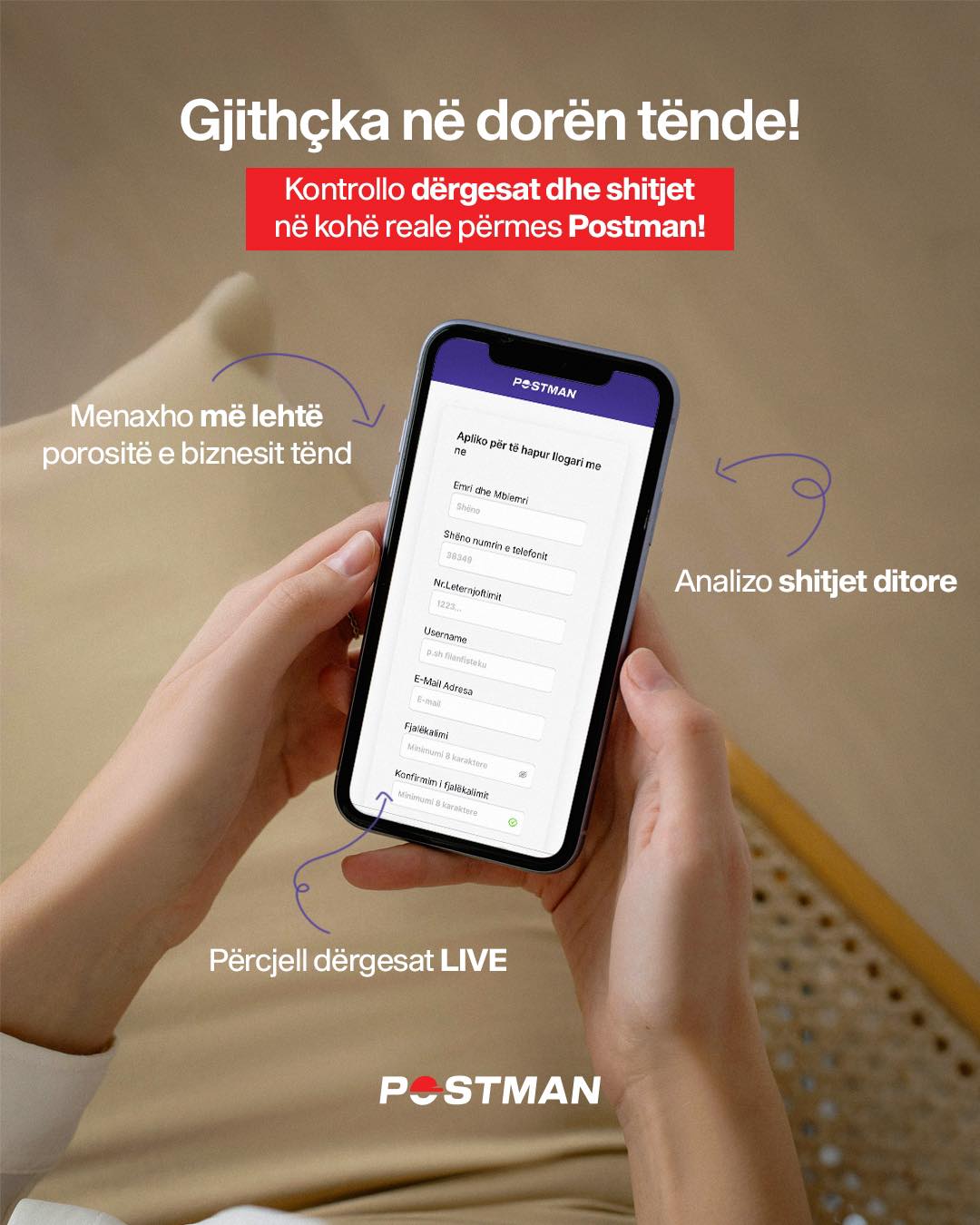 Postman - Postë e Shpejtë | Pristina