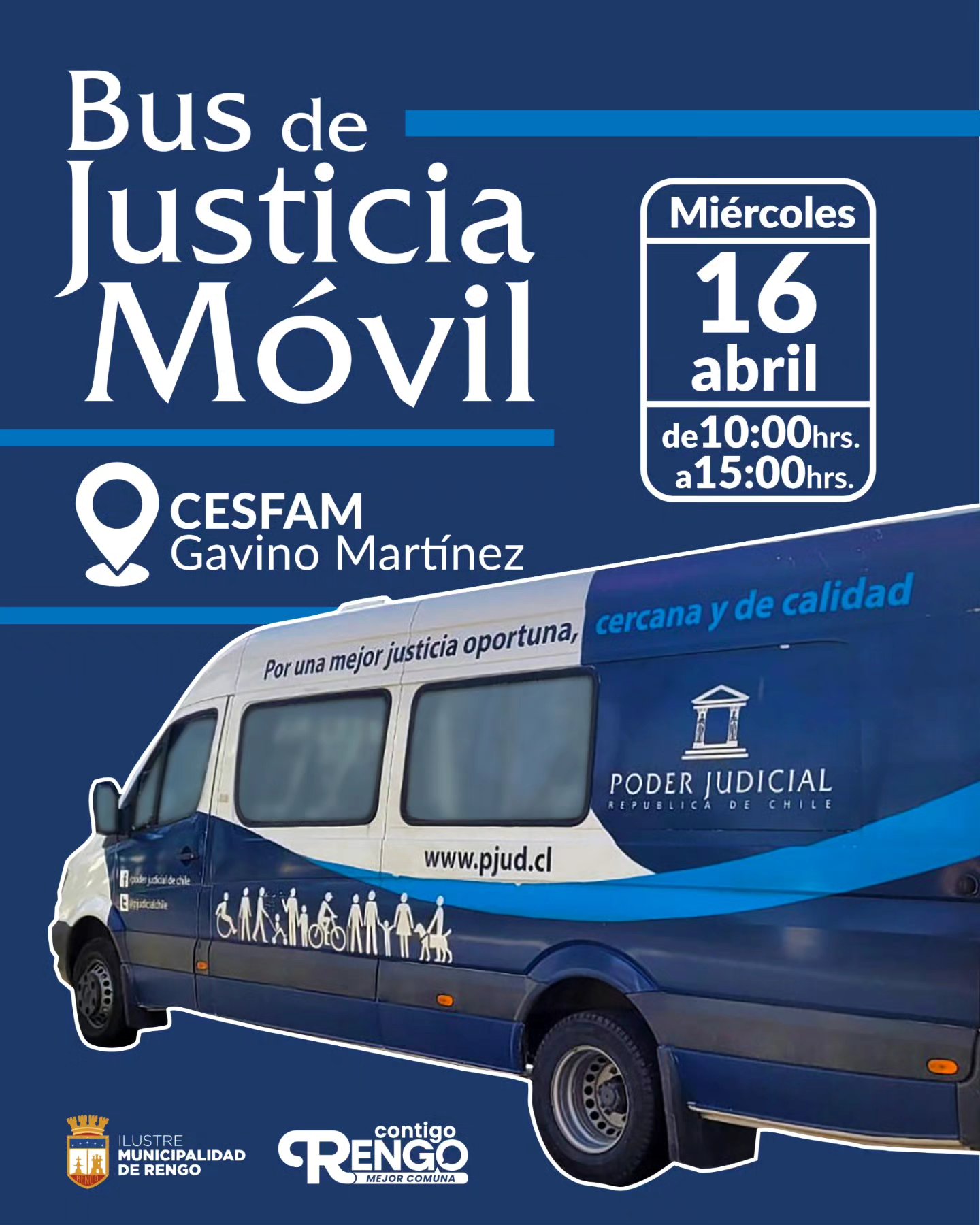 🔵 El 🚌 Bus de la Justicia del... - Municipalidad de Rengo | Facebook