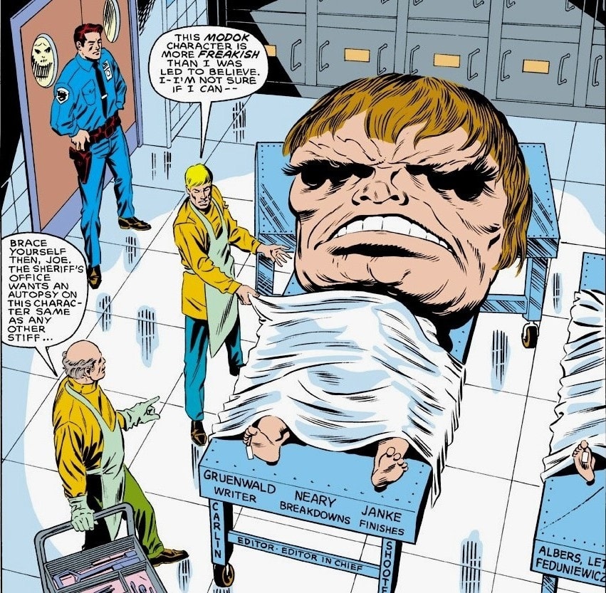 M.O.D.O.K. Captain America #315 (V1;1985;Marvel Comics) 